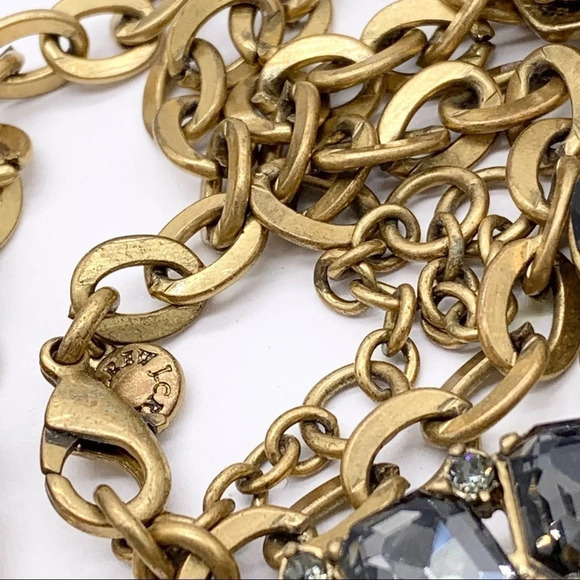 J. Crew Jeweled Cluster Necklace - Picture 3 of 3